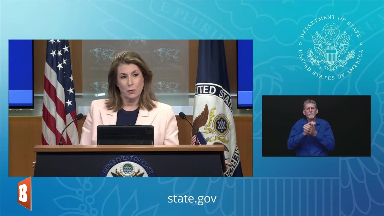 LIVE: State Department Holds Press Briefing...
