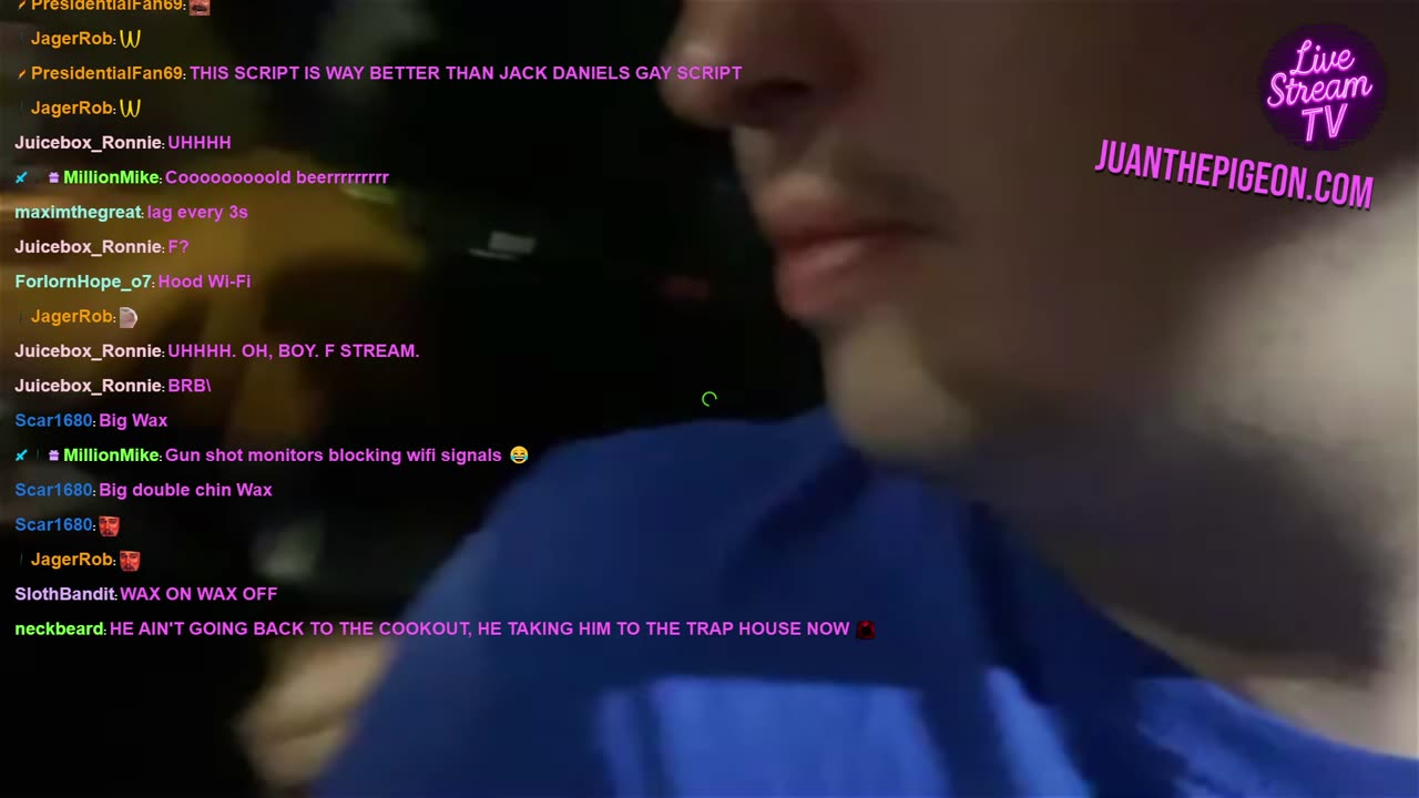 WAXIEST LIVE FEED AT THE STREET NETWORK BBQ PARTY IN MIAMI HOSTED BY REESEY AND JJSTREAM