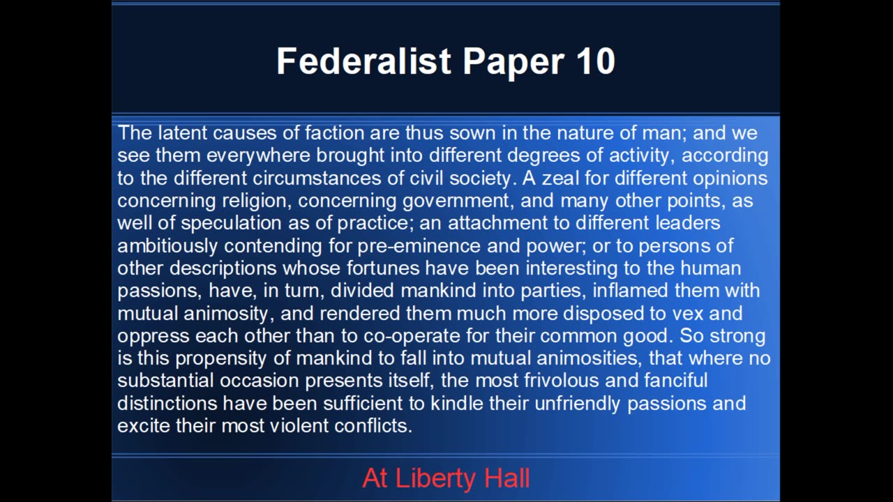Introduction to the Constitution, Class 13, by the Grumpy Old Vet