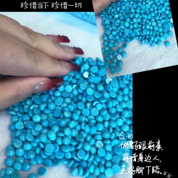 20251024-05 Natural Sterling Turquoise Earrings Ear Emerald Stars