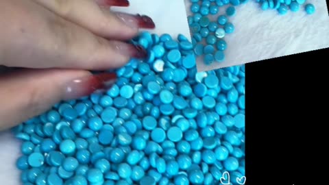 20251024-05 Natural Sterling Turquoise Earrings Ear Emerald Stars