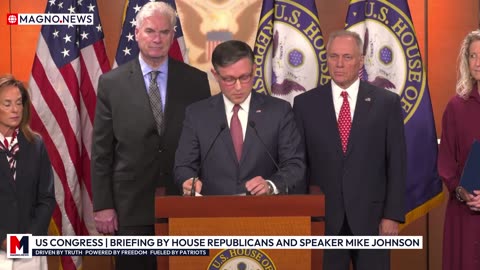 🇺🇸 US Congress | Press Briefing by House Republicans and Speaker Mike Johnson [LIVE]