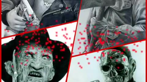 Drawing Horror - Cenobite Series - Deepthroat