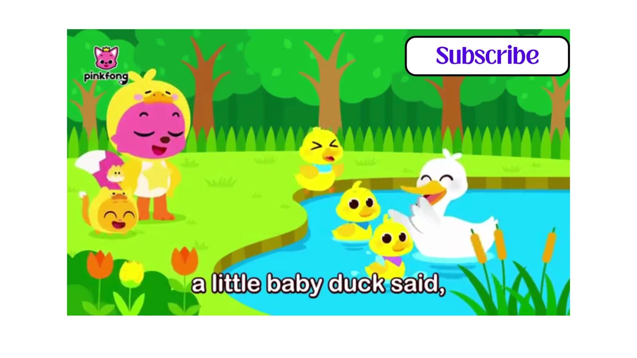 Quack, Quack, Little Baby Ducks | Kids Nursery Rhyme