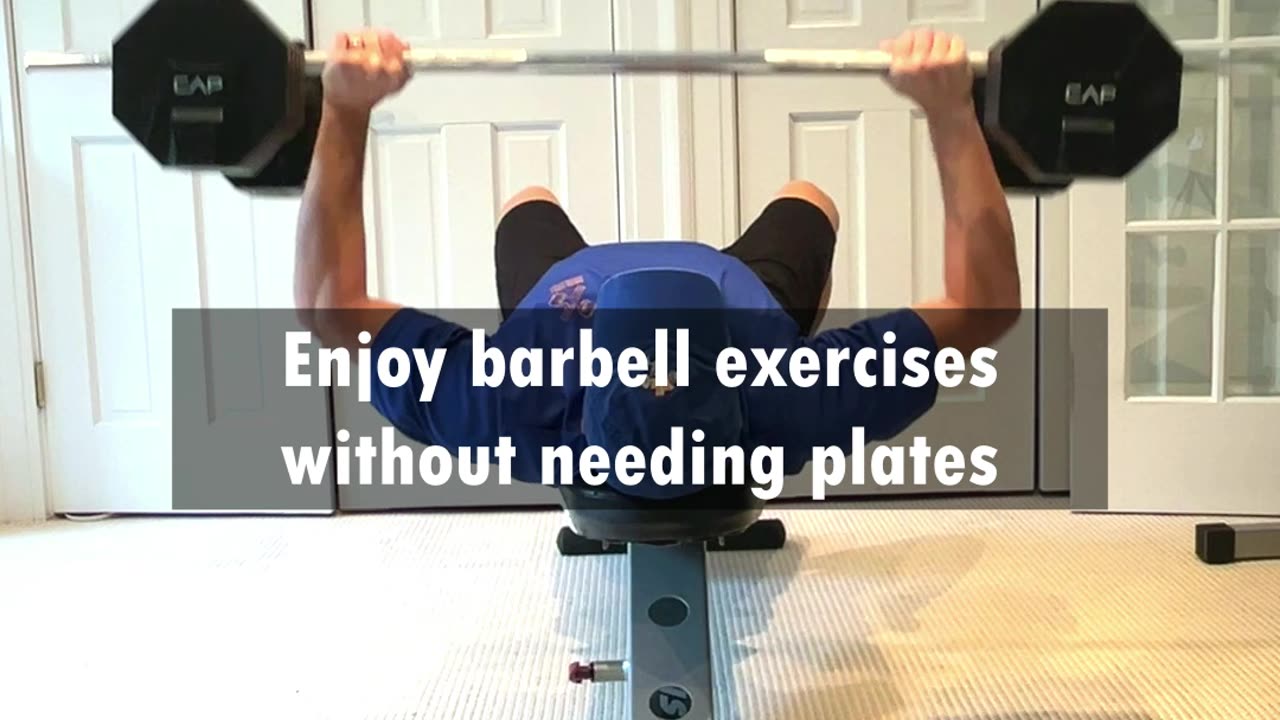 🏋️♂️Small #homegym, BIG Moves! Pair #adjustabledumbbells with Dualbell #dumbbell #Barbell Adapters