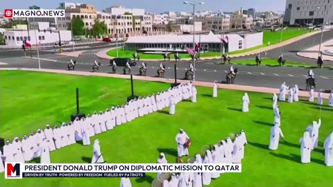 🇺🇸|🇶🇦 President Donald J. Trump meets Qatar’s Emir Sheikh Tamim Bin Hamad Al Thani in Doha