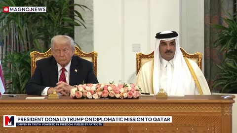 🇺🇸|🇶🇦 President Donald J. Trump meets Qatar’s Emir Sheikh Tamim Bin Hamad Al Thani in Doha