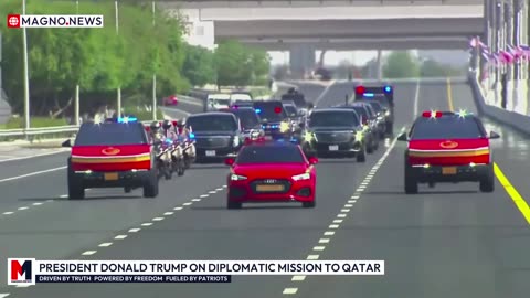 🇺🇸|🇶🇦 President Donald J. Trump meets Qatar’s Emir Sheikh Tamim Bin Hamad Al Thani in Doha