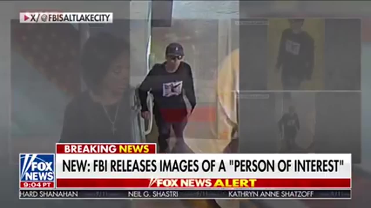 JUST IN: FBI shares images of 'person of interest' in Charlie Kirk assassination