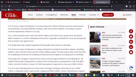 U.S Army Corps of Engineers Continues To Improve Infrastructure