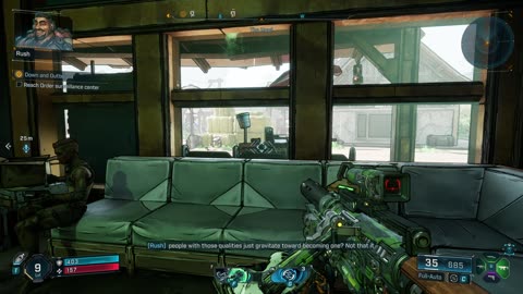 Borderlands 4: Echo Log - The Howl, The Launchpad: Rush is Impressed by Vault Hunters
