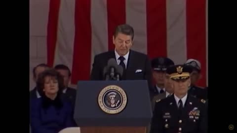 President Ronald Reagan shared these words November 11, 1985