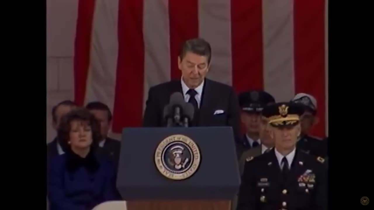 President Ronald Reagan shared these words November 11, 1985