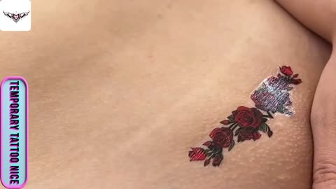 rose tattos#temporarytattoo #temporarytattoos #temporarytattosticker