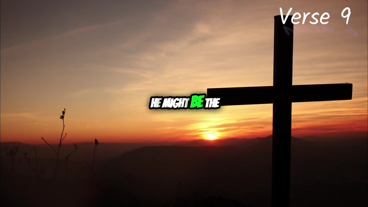 Bible Verse for the day. Christ's Sacrifice Your Path to Eternal Life