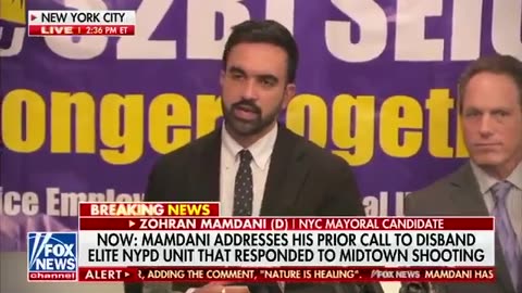 Zohran Mamdani Zigs and Zags When Asked If He Regrets Calling For Defunding Police
