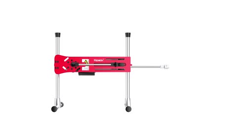 HiSmith Premium Red Wireless Remote Sex Machine HS13