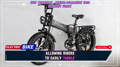 SAMEBIKE RS-A02 Electric Bike 1200W Motor 48V 17Ah Battery 20*4 "Fat Tire Electric Bike