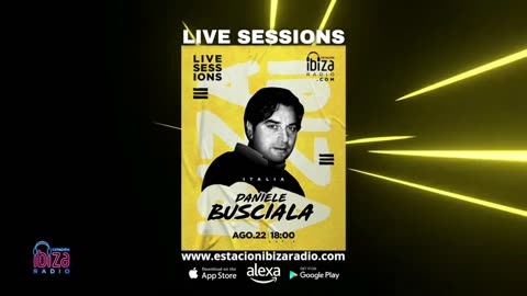Daniele Busciala Live Sessions - Viernes 22 de Agosto 2025