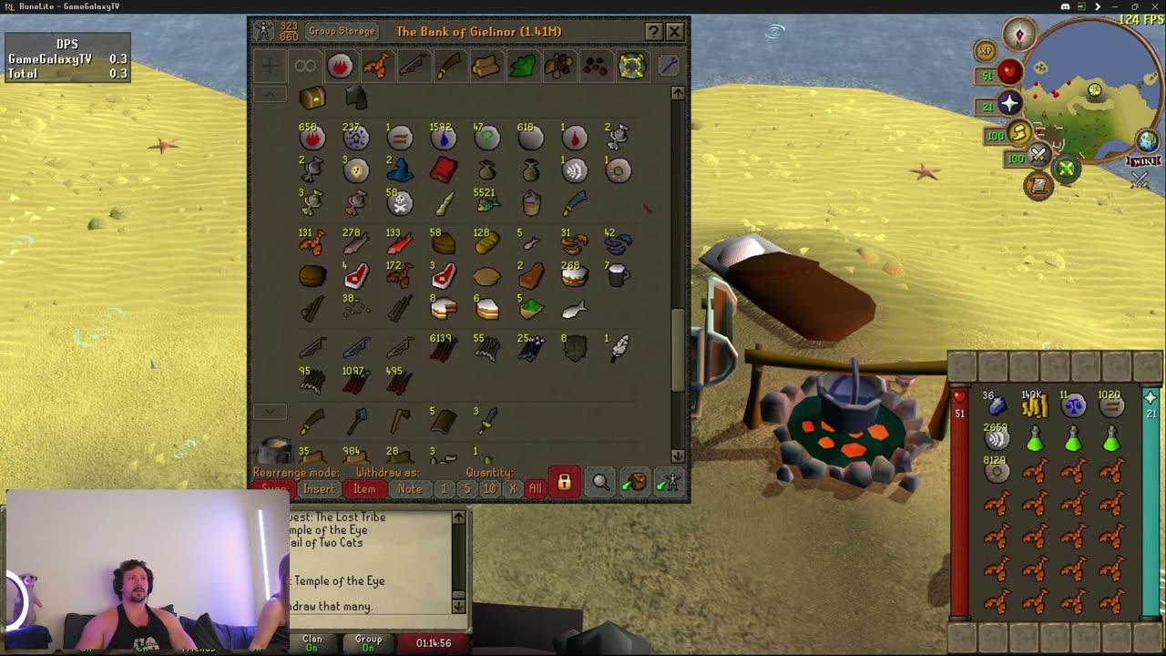 🛡 OSRS Cozy Stream | Hardcore Ironman Only 🔥