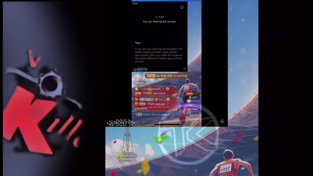 NONY SHOWS VIDEO OF HER AT THE EVENT SHE WAS BOOKED AT