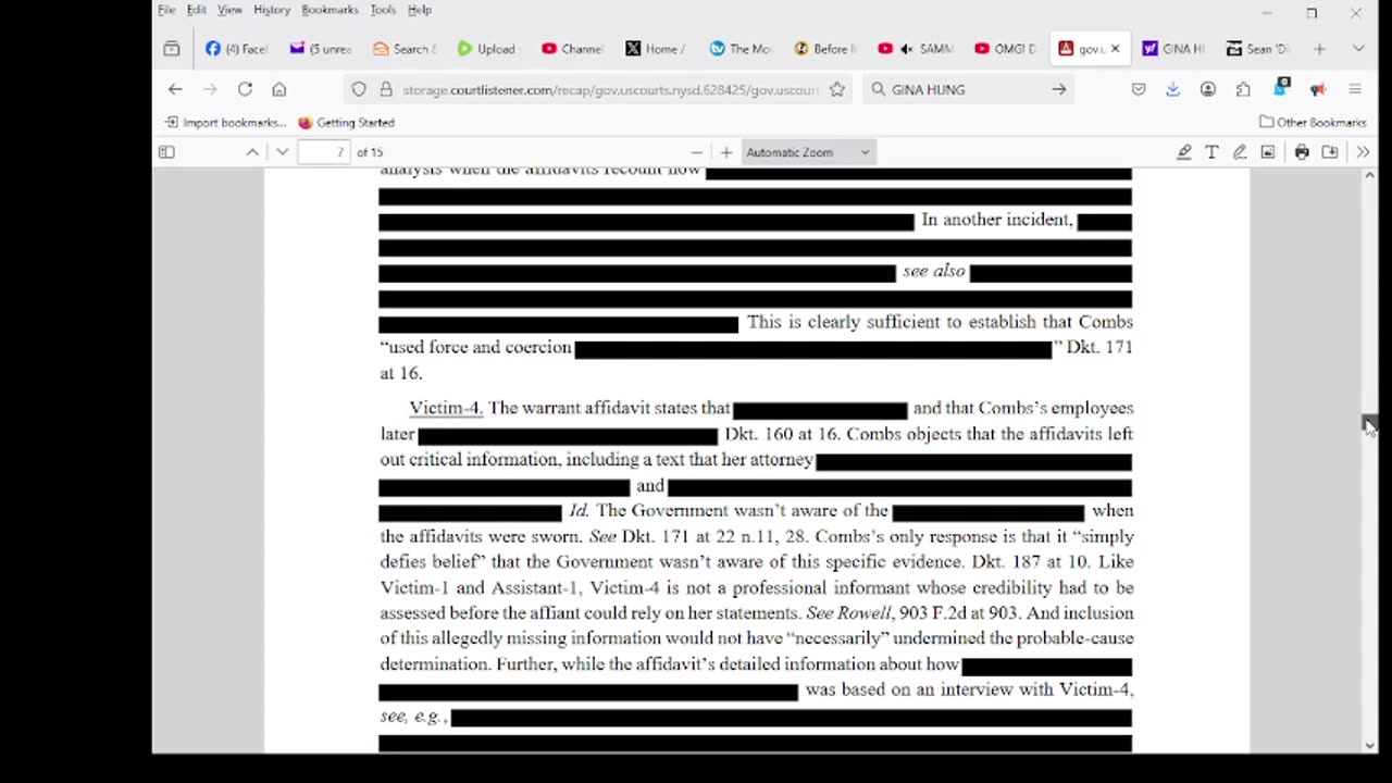 IS Sean ‘Diddy’ Combs’ ex Gina Huynh VICTIM 3