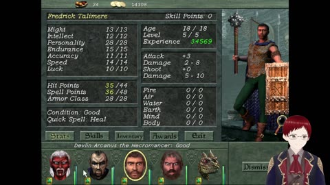 Start of Might and Magic 8: Day of the Destroyer!