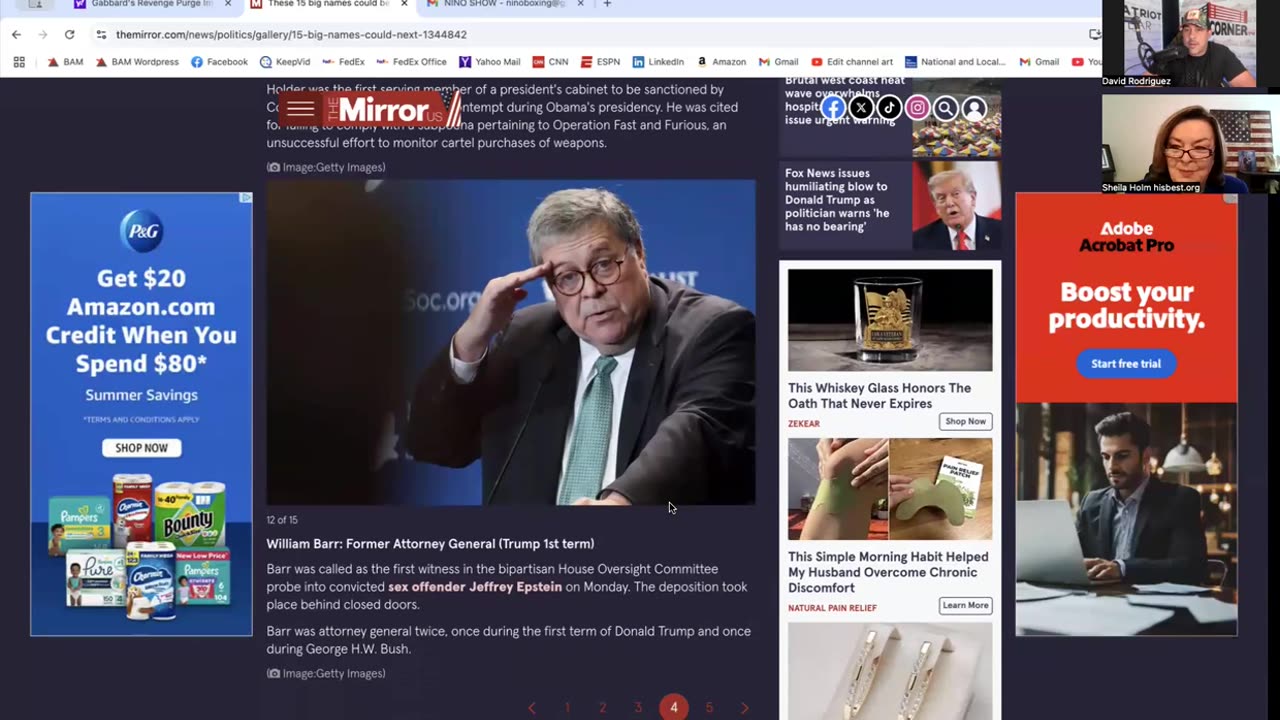 Trumps Retribution Hit List of 15 Potential Targets For Coming Raids and Indictments EXPOSED