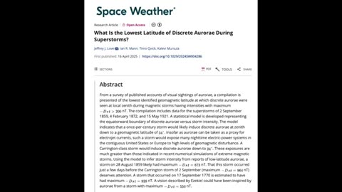 Pole Shifts, Aurora, Solar Wind Apr.21.2025 Space Weather News