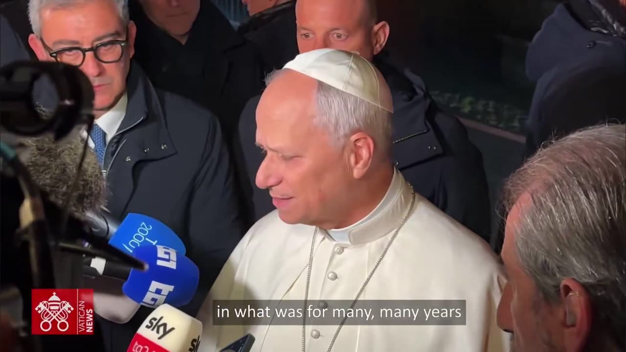 POPE LEO XIV Comments on Trump's Peace Plan