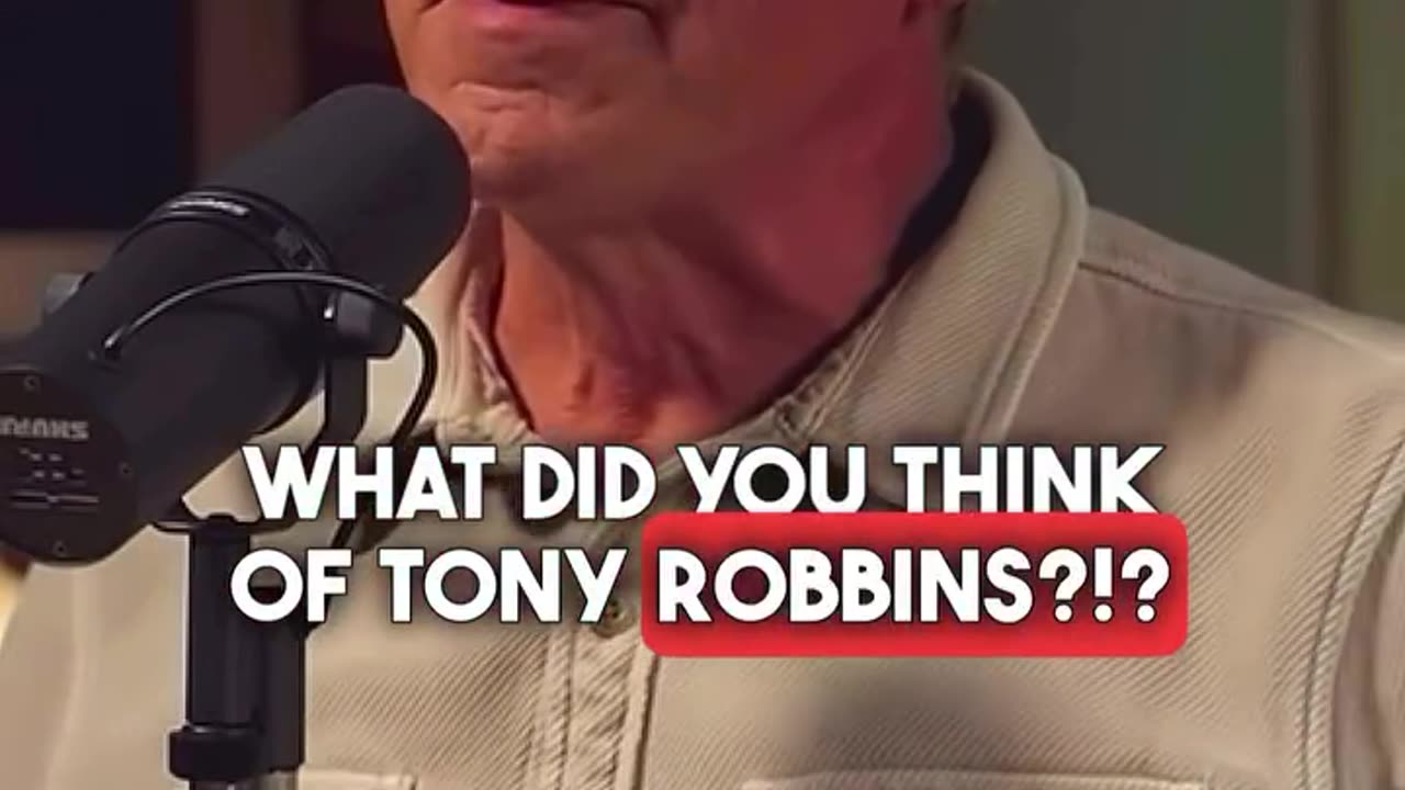 Mike Rowe asked Theo Von what he thought of Toni Robins when he first met him.