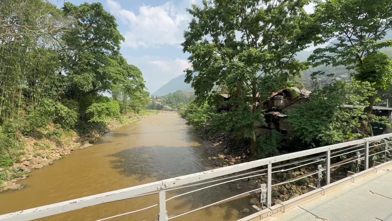 Walking around Sapa, Vietnam