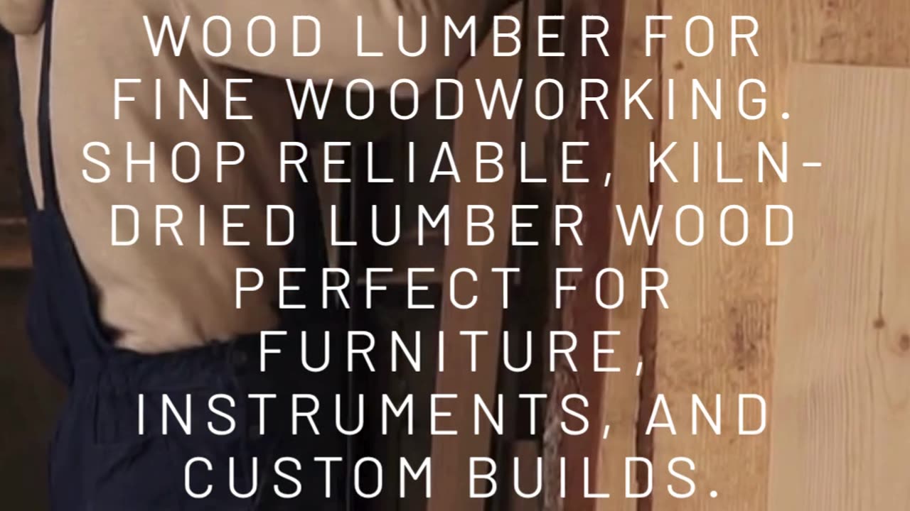 Lumber for Every Woodworking Need