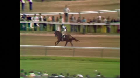 Secretariat's 1973 record breaking Triple Crown 1.DERBY