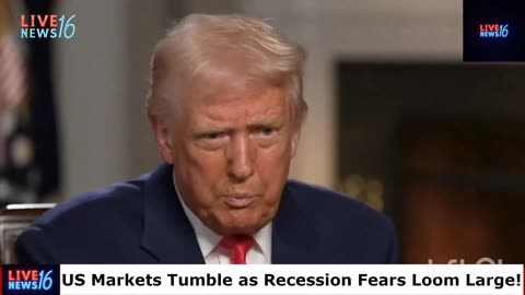 RECESSION FEARS Trigger US Market MELTDOWN!