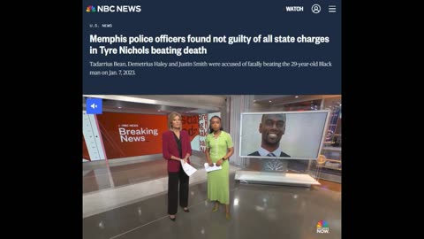 Memphis cops Acquitted: NO justice NO outrage for Tyre Nichols