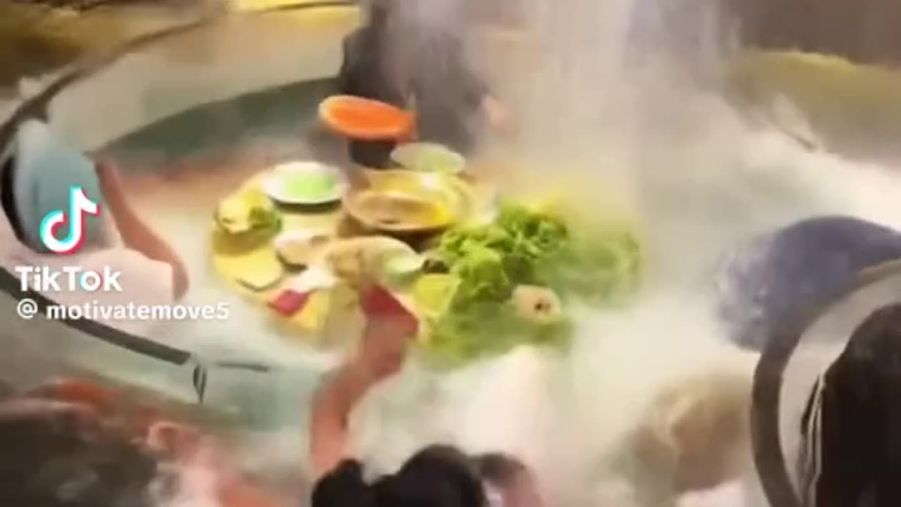 when your dinner ends up in a pond