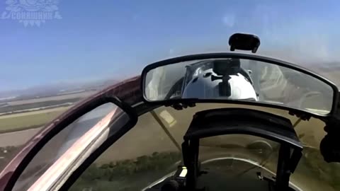 ✈️💣 Footage from the cockpit of a Ukrainian MiG-29 during the bomb drop