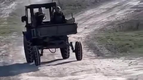 🚜🚁🔥 Ukraine Russia War | Russian POV: Tractor, Motorcycles & Helicopters in Action | RCF