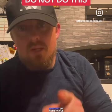 Warning in the event of blue bean project executed warning.⚠️❌‼️⚠️