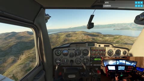 🔥 Thrilling Mountain Top Landing & Daredevil Takeoff | Virtual Cessna Battles the Pindus Peaks| MSFS