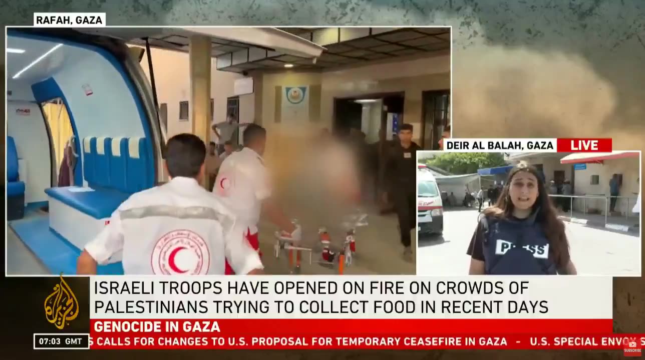 JUST IN_ Israeli military in Rafah, Gaza