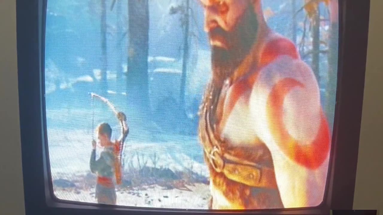 God of War (2018) Gameplay Part 1 - CRT Gaming