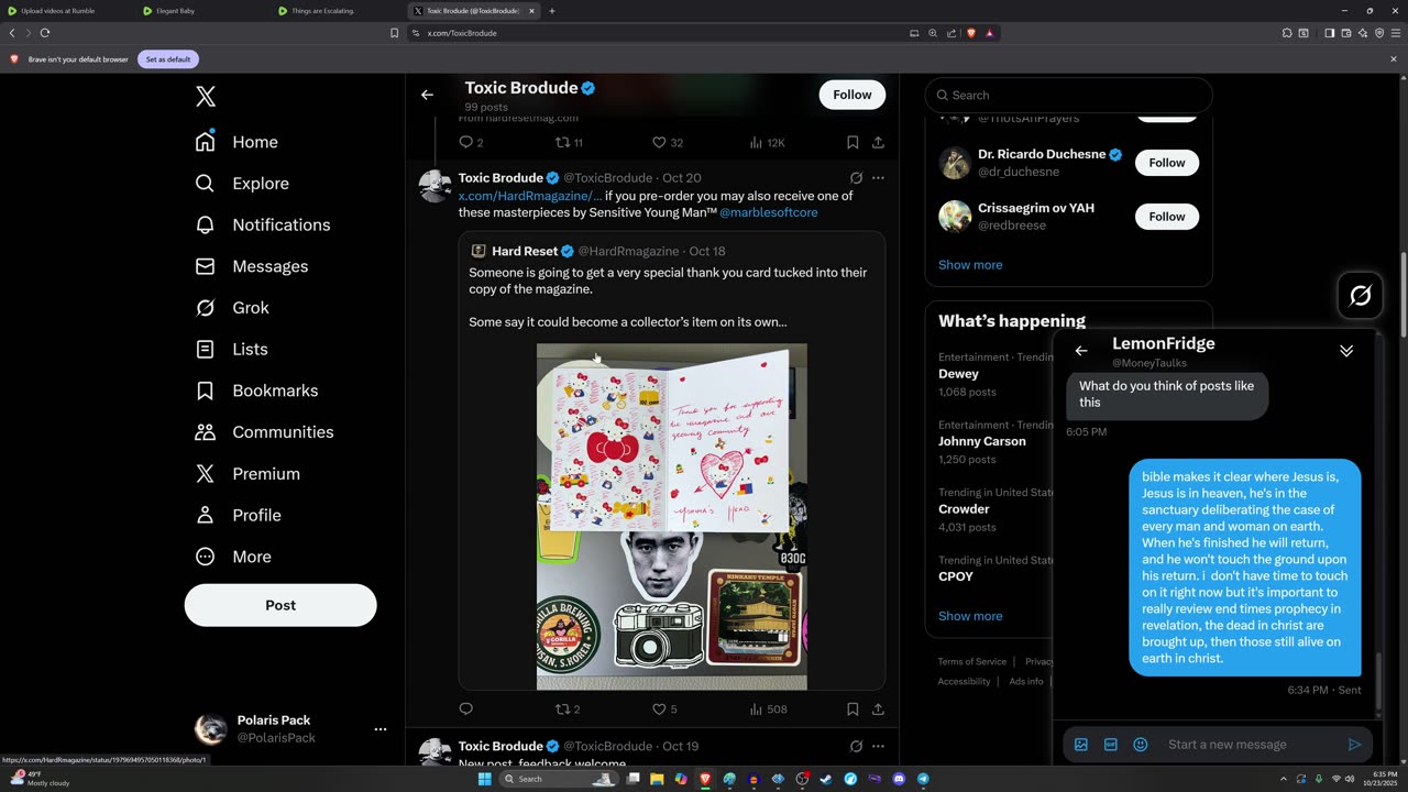 New World Order Underground... Again.