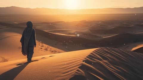 Mirage of tranquil sands| blissful deep relaxation