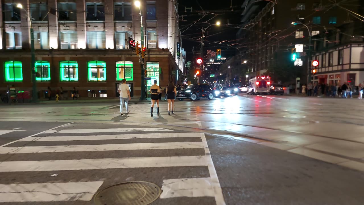 【4K】🔥 Toronto After Midnight Walk Downtown Nightlife Canada 🇨🇦