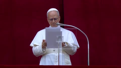 Pope Bob delivers message after his first Sunday Sermon