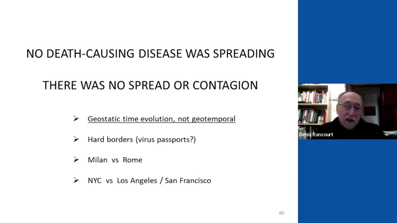 Prof. Denis Rancourt: ‘COVID’ did NOT spread