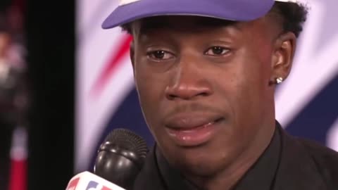Sixers draftee V.J. Edgecombe credits his mom for helping him reach the NBA