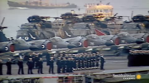 Footage of a Tense Aerial Battle During the Falklands War
